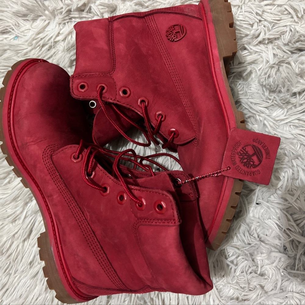 Timberland Bold Red Boots